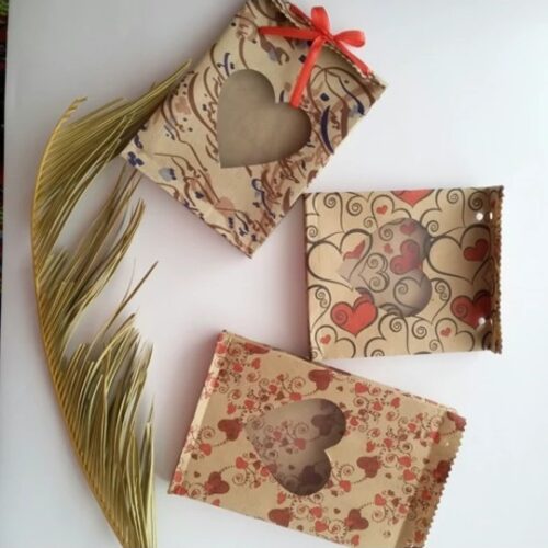 پاکت قهوه متالایز براق