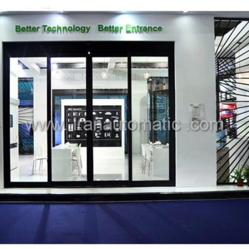 درب اتوماتیک شیشه ای فروشگاه