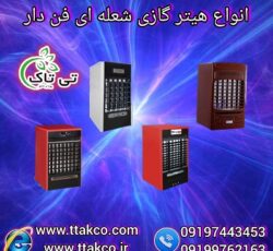 هیتر گازی آذر تهویه ، خرید و قیمت هیتر گازی فن دار