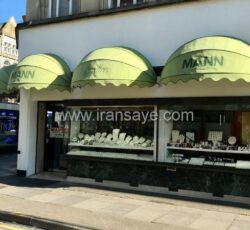 نصب فوری سایبان مغازه کالسکه ای