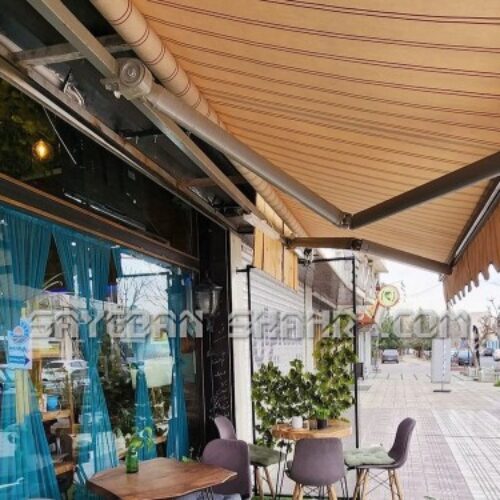 نصب سایبان برقی مغازه