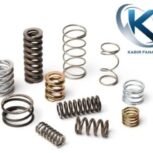 فنرسازی فشاری کششی شاخکدار و واشرهای نسوز کبیر فنر