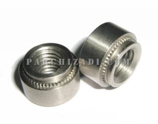 مهره پرچی گرد لبه دار