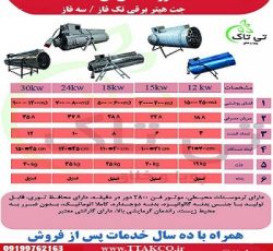 جت هیتر برقی | بخاری برقی | هیتر برقی