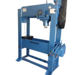 پرس خاوران هیدرولیک 50 تن دستی با جک متحرک و وینچ‌ برقی پمپ 3 دسته مدل:Pk- Custom200