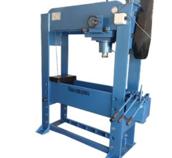 پرس خاوران هیدرولیک 50 تن دستی با جک متحرک و وینچ‌ برقی پمپ 3 دسته مدل:Pk- Custom200