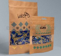 چاپ روی پاکت زیپ دار