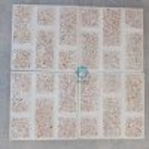 موزاییک حیاطی آجرنما قرمز – نمای متفاوت و زیبا