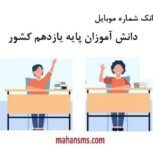 دانش‌آموزای یازدهم و دوازدهم رو جذب کن!