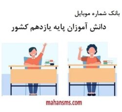 دانش‌آموزای یازدهم و دوازدهم رو جذب کن!