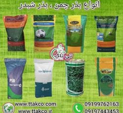 انواع بذر چمن خارجی 4 ، 5 و 6 تخم 10 کیلویی
