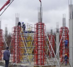 تقویت سازه بتنی در شرق تهران