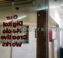 درب اتوماتیک فریم لس