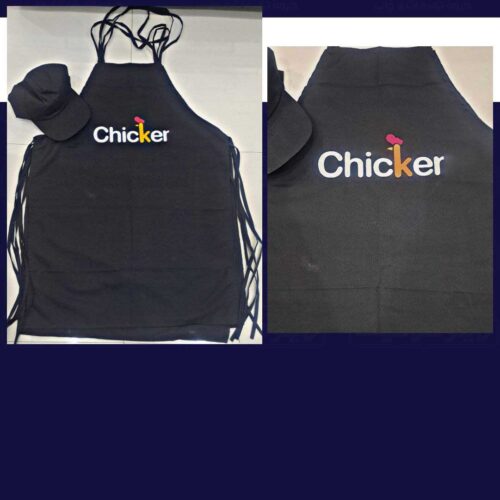 چاپ روی انواع لباس (پیشبند،کلاه و ….)