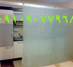 رگلاژ درب های شیشه ای ( میرال) تعمیر 09121279023