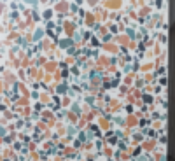 موزاییک آجیلی نمره 4 زمینه سیمان سفید کیفیت عالی