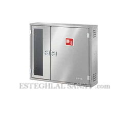 جعبه آتش نشانی روکار تمام استیل