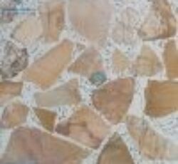 موزاییک لاشه عسلی سنگ درشت – استحکام بالا و رنگ خاص