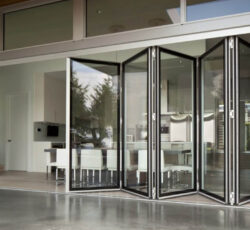 درب شیشه ای اتوماتیک فولدینگ