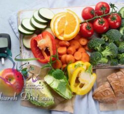 رژیم غذایی کاهش وزن زعفرانیه