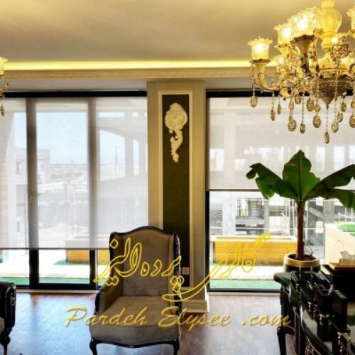 پرده پانچ گلبرگ