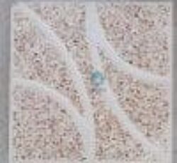 موزاییک حیاطی شمشیری سنگ الوان – رنگ عسلی