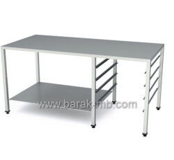 میز کار دو طبقه پخت نان 