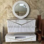 فروش اقساطی ست آینه کنسول، میز تلویزیون و جا کفشی