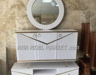فروش اقساطی ست آینه کنسول، میز تلویزیون و جا کفشی