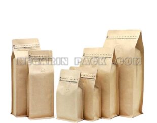 پاکت پنجره دار طلایی