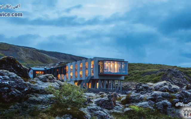 عجیب ترین هتل های صخره ای