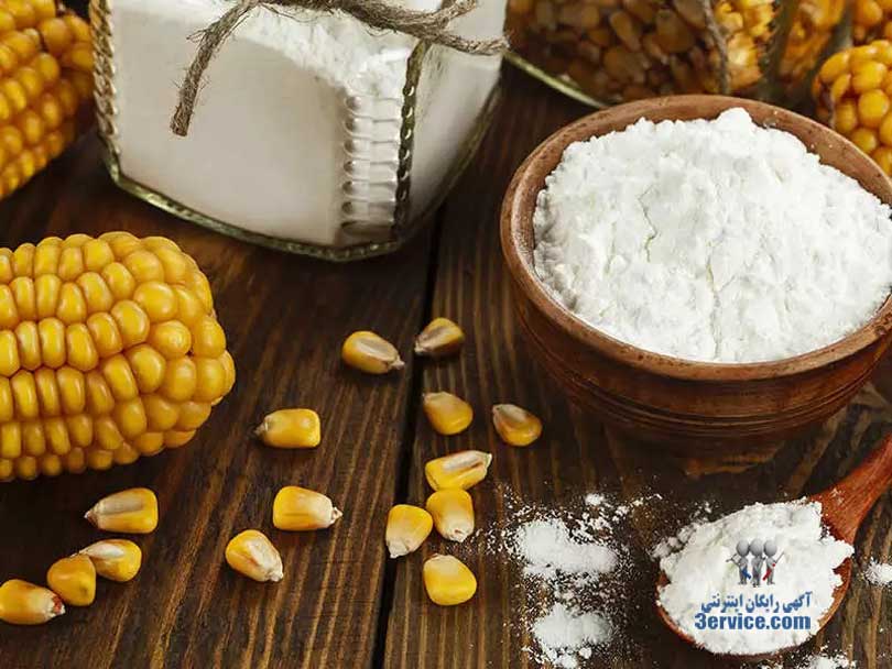 رفع چربی مو با آرد ذرت