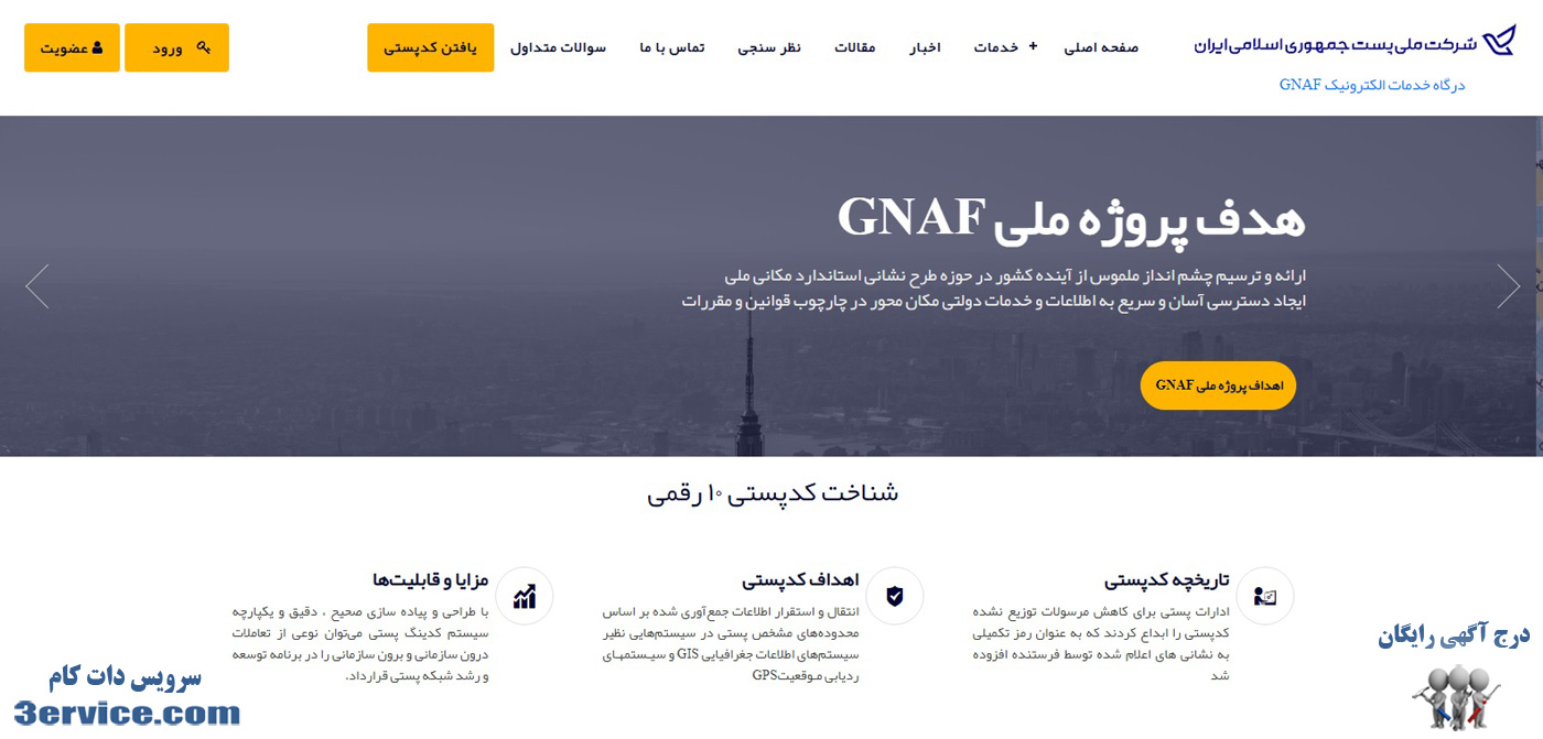 روش آسان پیدا کردن کد پستی